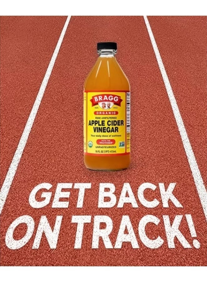 Bragg Organic Apple cider vinegar 473ml with the mothers - Image 5