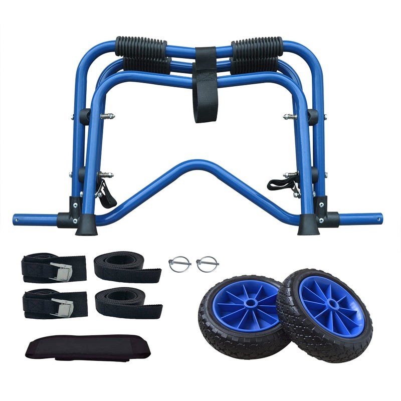 Nooew Newcod Kayak Cart, Kayak Dolly with 10" Airless Tire for Carrying Kayak Canoe SUP Paddle Board - Image 5