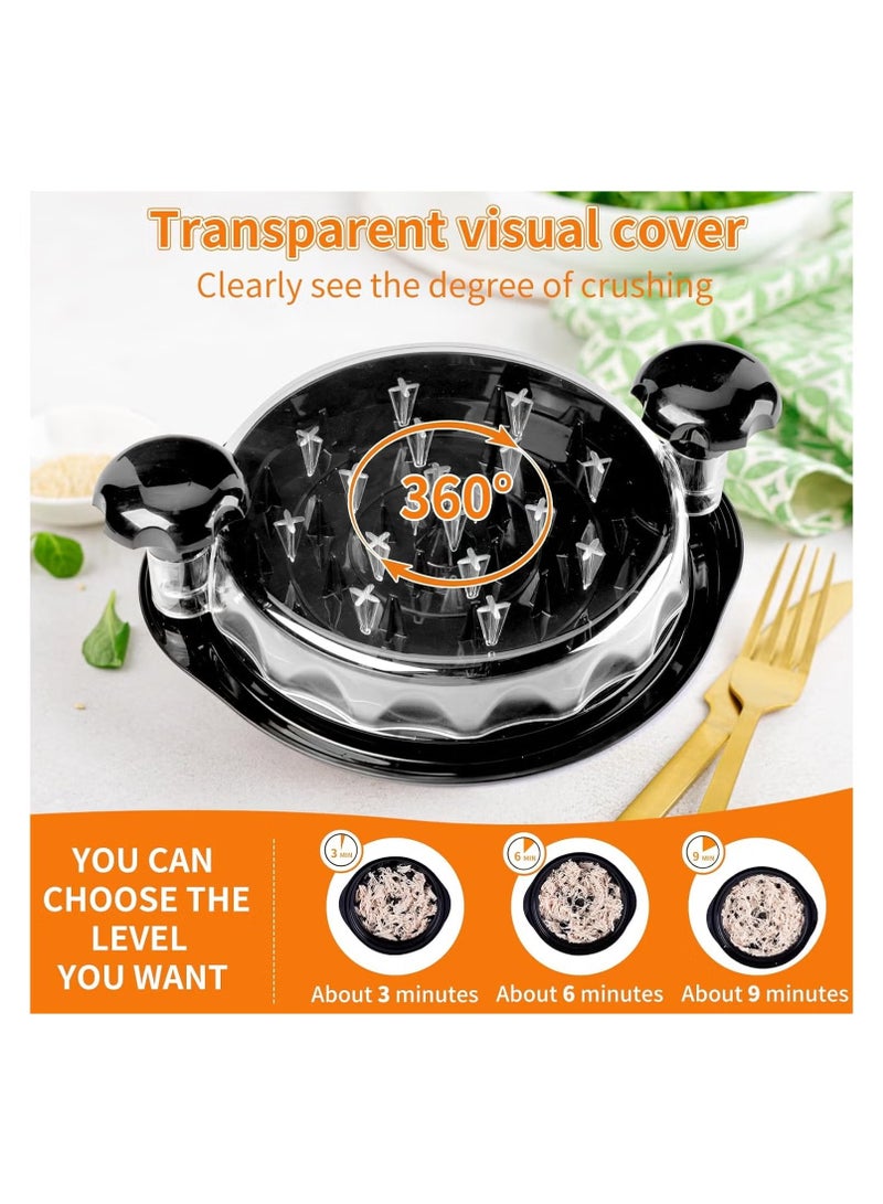 بروماس قطاعة طعام بغطاء شفاف - تصميم مانع للانزلاق للحوم والخضروات - Image 3