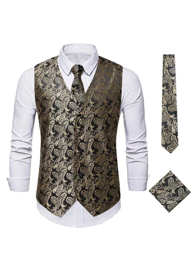 Shougu New Fashionable Casual Men's Suit Vest - Image 1
