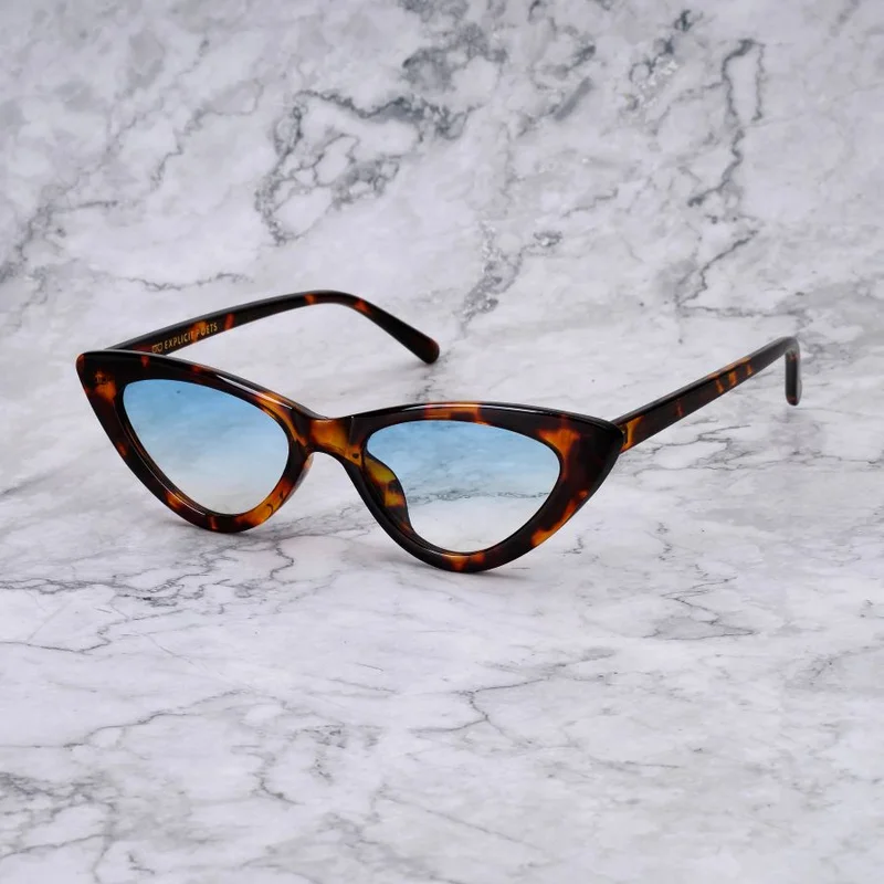 Explicit Poets EXPLICIT POETS 28EP5-BELLA TORTOISE-GRADIENT BLUE SUNGLASSES