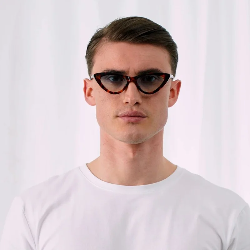 Explicit Poets  EXPLICIT POETS 28EP5-BELLA TORTOISE-GRADIENT BLUE SUNGLASSES  | Best Price UAE