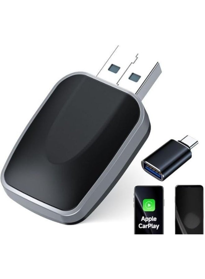 محول CarPlay لاسلكي وصّل وشغّل – يحوّل CarPlay السلكي إلى لاسلكي، اتصال سريع ومستقر لأجهزة iPhone - Image 1