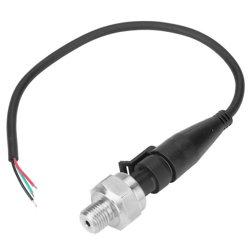 Wal front حساس ضغط G1/4 محول ضغط حساس مقياس ضغط مدخل 5V مخرج 0.5-4.5V / 0-5V مرسل ضغط للماء والغاز والزيت (0-80PSI) - Image 1
