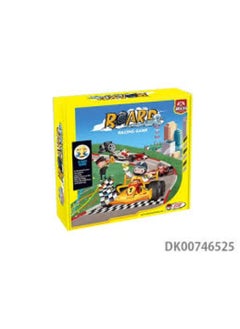 Generic Car Race Start | Giant Floor Panorama with 6 Cars | Puzzle & Activities | Ages 3-6 | Includes 2 Dice 