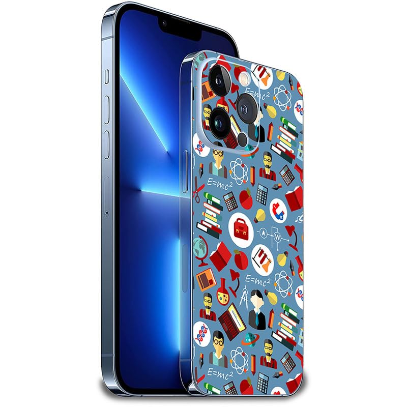 FCS Printed Designer Vinyl Mobile Back Skin Sticker for Samsung Galaxy A34 (Dr Pattern -55) - Image 3
