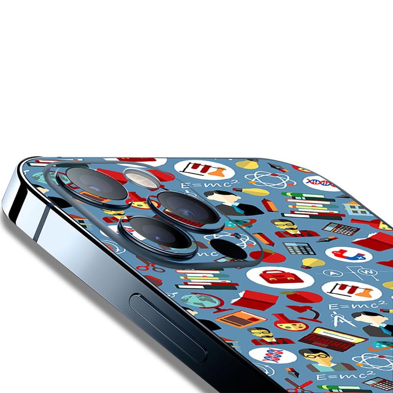 FCS Printed Designer Vinyl Mobile Back Skin Sticker for Samsung Galaxy A34 (Dr Pattern -55) - Image 2