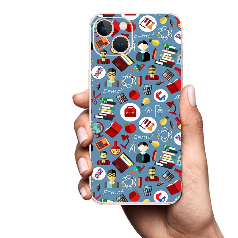 FCS Printed Designer Vinyl Mobile Back Skin Sticker for Samsung Galaxy A34 (Dr Pattern -55) - Image 5