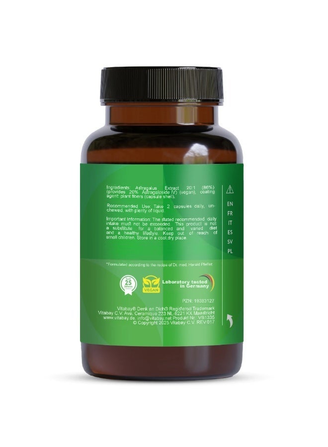 Vitabay Astragalus Extract - 10,000 mg - 90 vegan capsules - Image 3