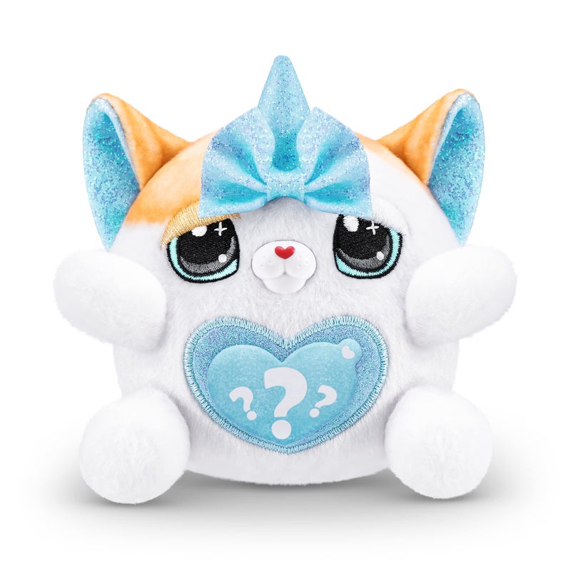 Rainbocorns سلسلة 2 من مفاجآت رينبوكورن كيتتيكورن (قط غريب) من زورو، حيوان محشو قابل للجمع، بيضة مفاجأة، مجموعة ملصقات، سلايم، للأعمار 3+ للفتيات والأطفال - Image 3