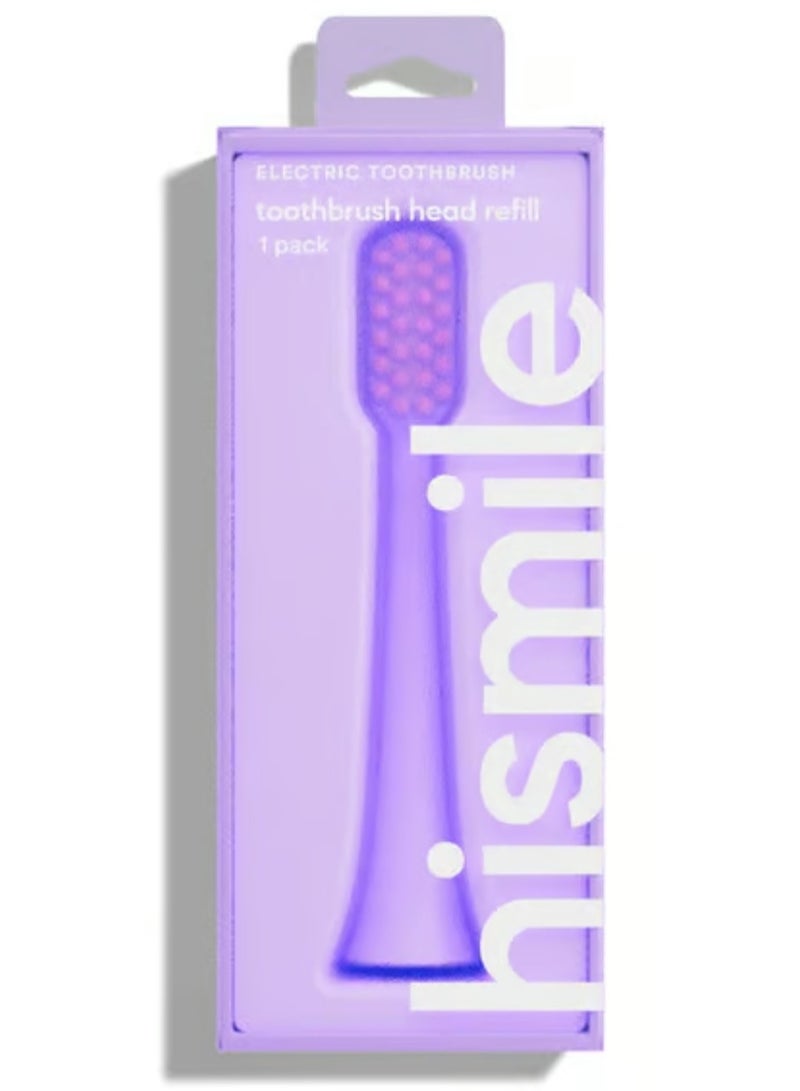 HiSmile Electric Toothbrush Head Refills - Purple (1pk)  - Image 1
