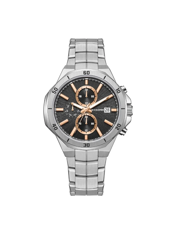 Lee Cooper Metal Multi Function Watch LC08087.340 - 43 mm