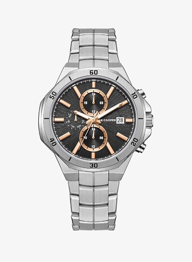 Lee Cooper Metal Multi Function Watch LC08087.340 - 43 mm