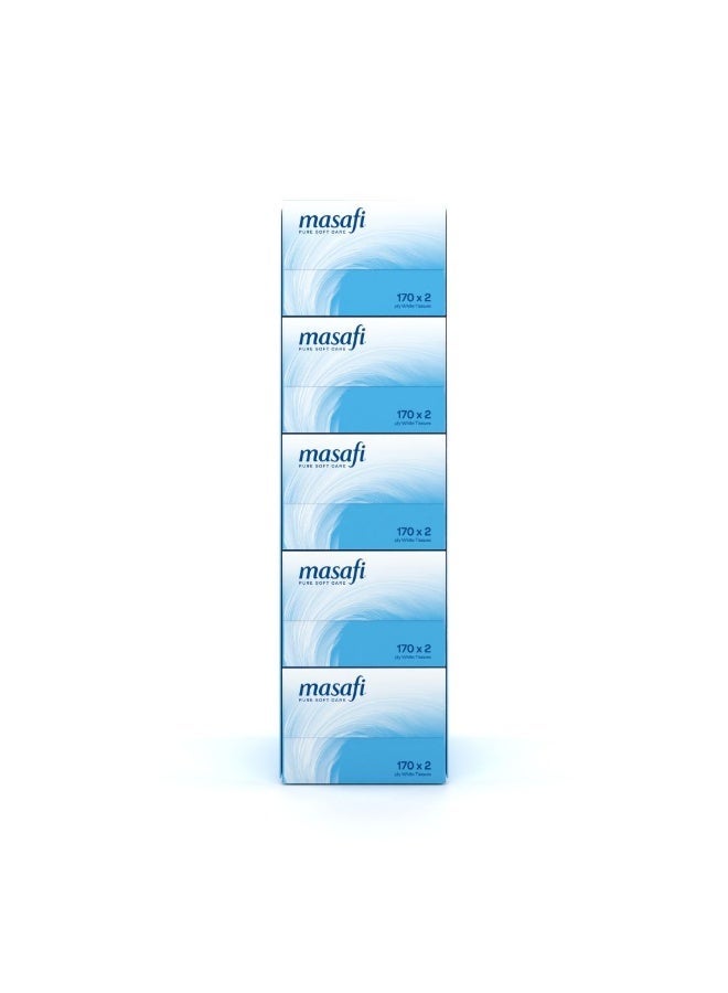 Masafi Facial Tissues 170 Sheets x 2 Ply - Image 5
