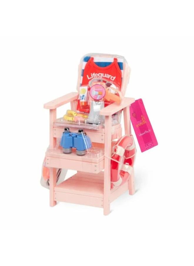 Our Generation Doll Lifeguard Chair Set  - Image 2