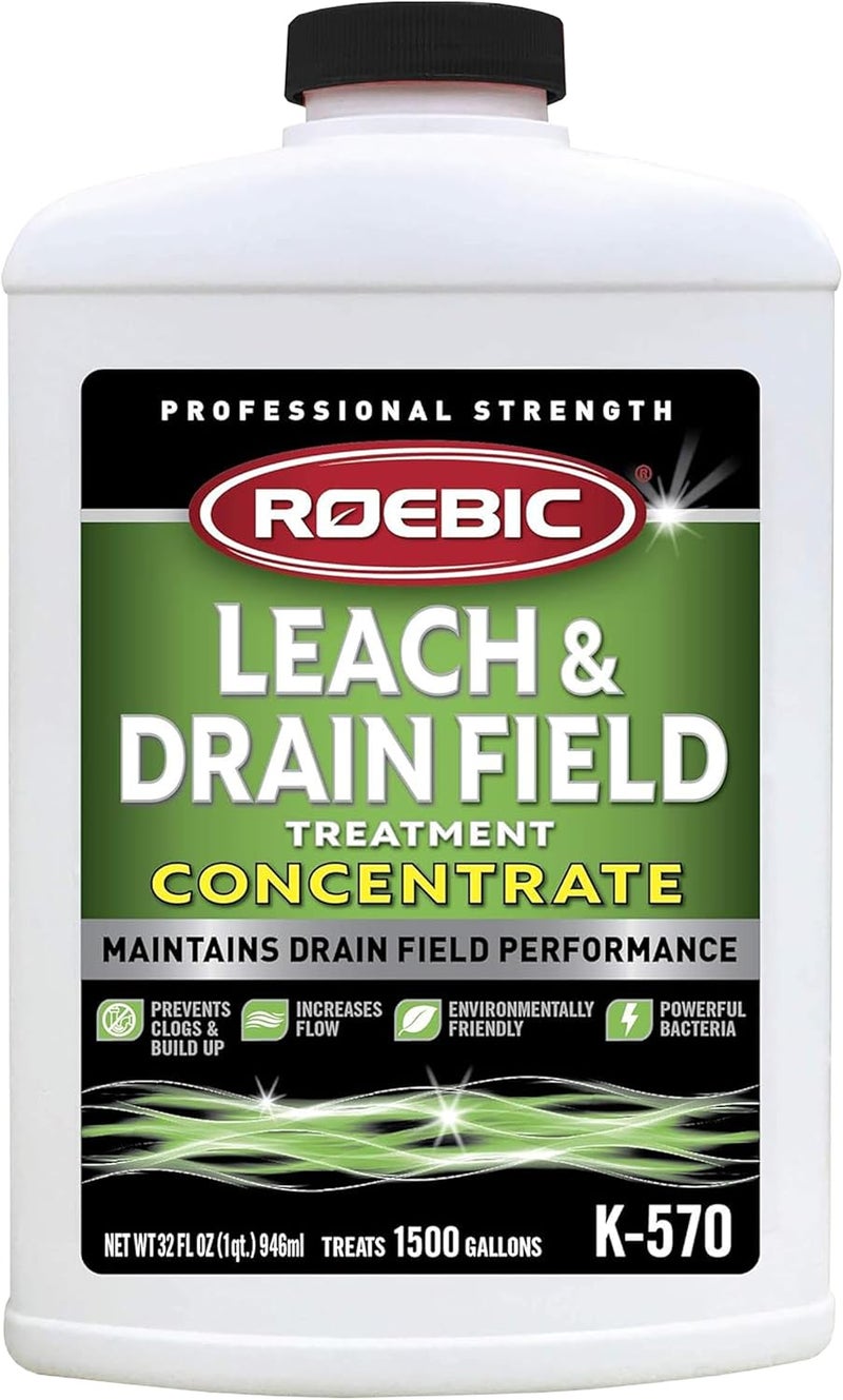 Roebic K-570-Q 32-Ounce Leach and Drain Field Opener Concentrate - Environmentally Friendly and Biodegradable Solution - Image 1