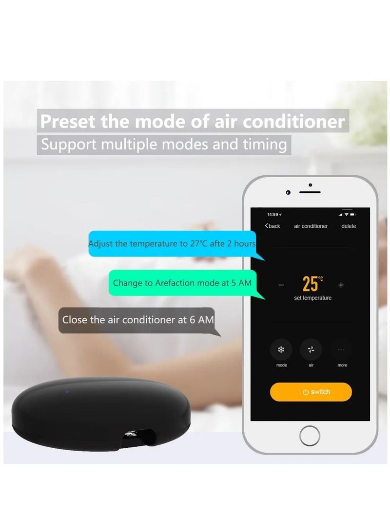 Smart Infrared WiFi Remote Control Humidity Temperature Sensor 3 in 1 for AC TV Work with Yandex,Google Home,Alexa  - Image 5