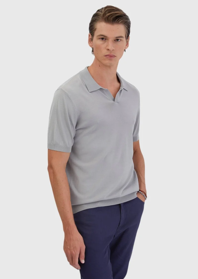 RAMSEY Light Grey Knitwear