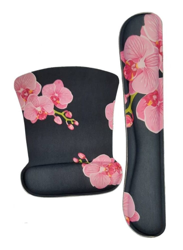 YONK Keyboard Wrist Rest and Mouse Pad for Computer