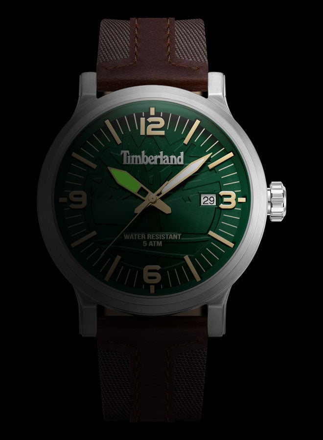 Timberland Men Analog Round Shape Leather Wrist Watch TDWGN0029102 - 46 Mm - Image 2