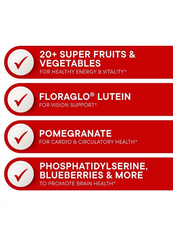 Purity Products Super Reds Powder Phytonutrient Superfood Drink Mix w/FloraGLO Lutein - Phytonutrient Blend containing Polyphenols, Antioxidants & More - 330 Grams - 30 Day Supply - Image 3