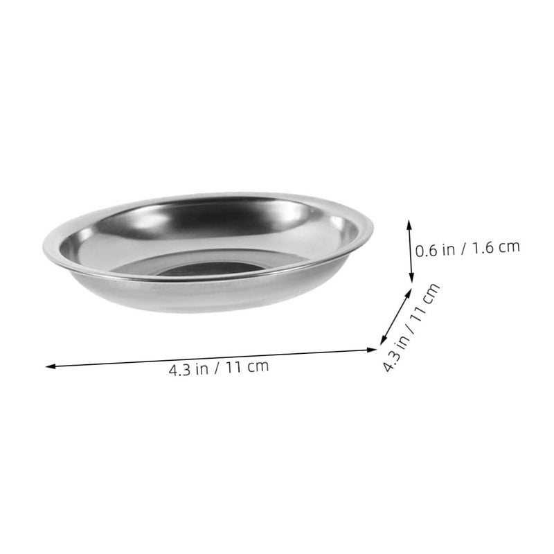 10pcs Stainless Steel Dipping Bowls Round Condiment Dishes for Sauces Mustard Spices Easy to Clean - Image 3