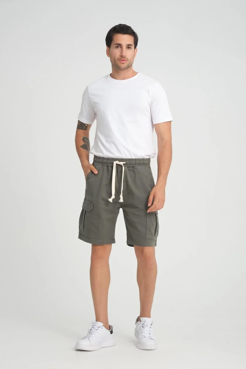 الكسندر جاردي Cargo Pocket Bermuda Shorts (Ag-2y)