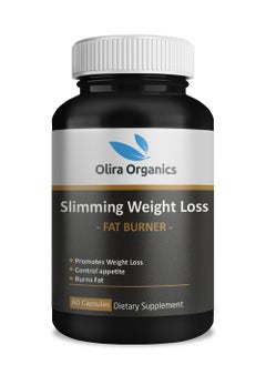 Olira Organics Slimming Weight Loss 60 Capsule | Advanced Weight Loss Formula With Garcinia , Green Coffee, CLA, L-Carnitine| Metabolism Booster, Appetite Suppressant & Weight Loss Diet Pills For Men and Women  - Image 1
