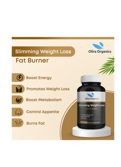 Olira Organics Slimming Weight Loss 60 Capsule | Advanced Weight Loss Formula With Garcinia , Green Coffee, CLA, L-Carnitine| Metabolism Booster, Appetite Suppressant & Weight Loss Diet Pills For Men and Women  - Image 4