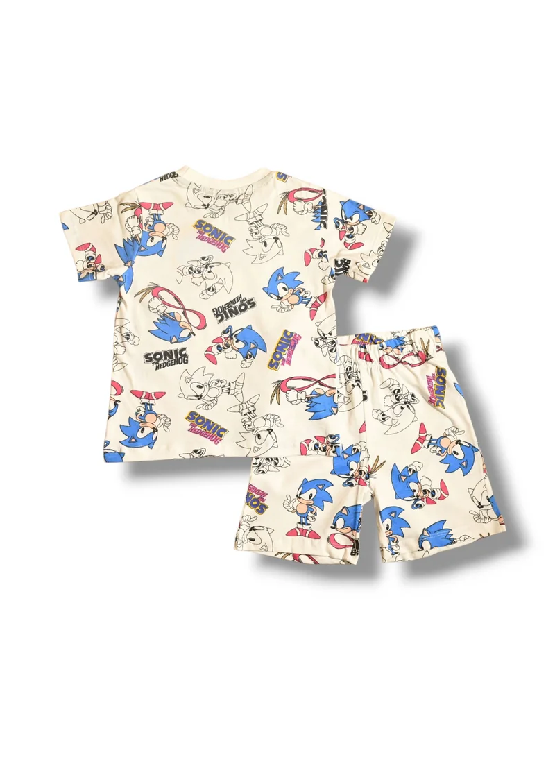 SONIC SONIC - BOYS T-SHIRT & SHORT SET