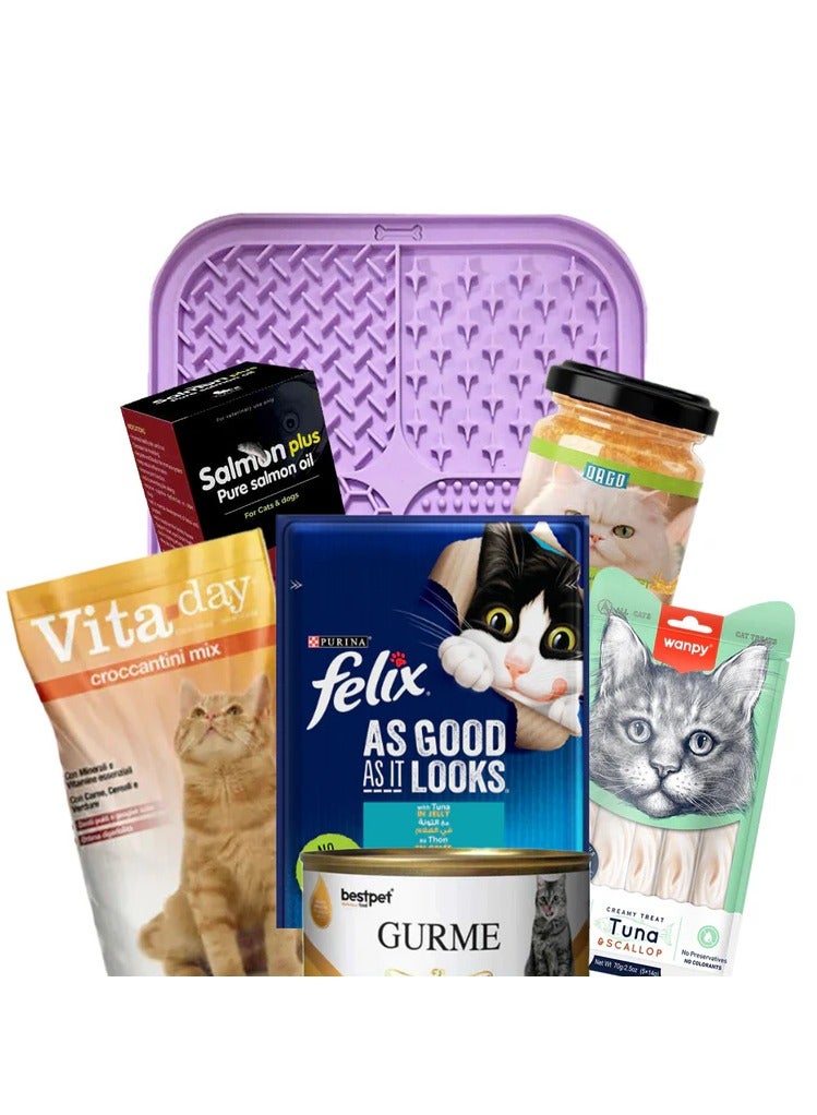 Felix Cat Mix Bundle – Felix Edition | Premium Variety Pack of Felix Wet Cat Food | Delicious, Nutritious & Balanced Meals for Cats of All Ages