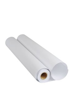 Engineering drawing plotter paper roll, width 106 cm - length 50 meters, white paper 80 grams