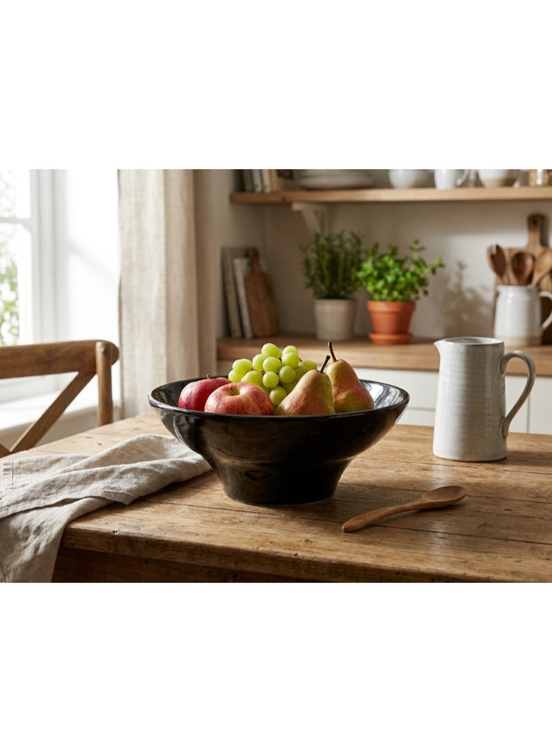 Ariane Fine Porcelain Dazzle Bowl, 14CM, Black - Image 3
