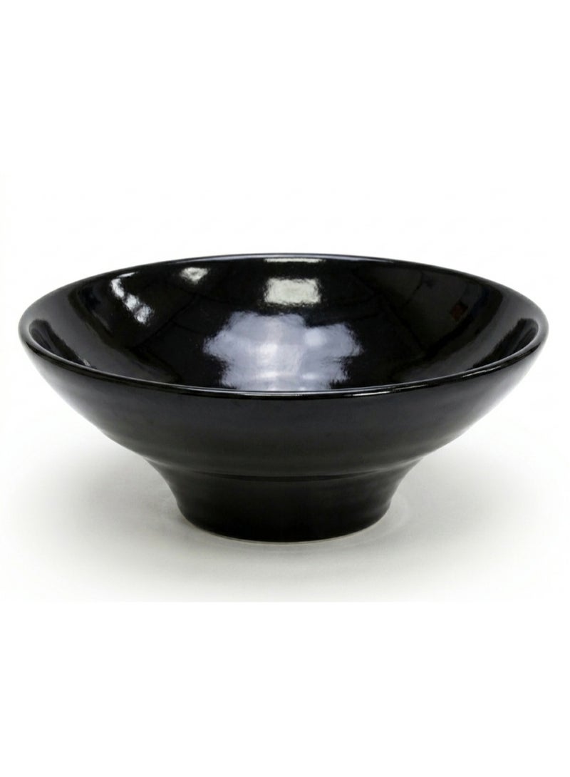 Ariane Fine Porcelain Dazzle Bowl, 14CM, Black - Image 1
