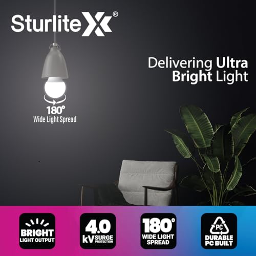 Sturlite Helo 10W LED Bulb| German Quality Certified With Advance CRI Technology| 15000 Hrs Rated Life and 900 Lumens Brightness| BIS and BEE Approved| B22 Base Energy Efficient Lighting - (Pack of 8) - Image 4