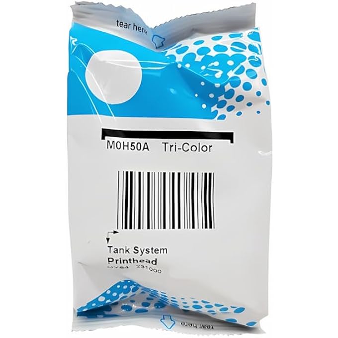 1 PIECE (TRI-COLOR) M0H50A PRINTHEAD GT51 GT52 PRINT HEAD FOR HP GT5810 GT5820 GT5822 INK TANK 310 311 410 411 315 318 419 PRINTERS (COLOR) - Image 2