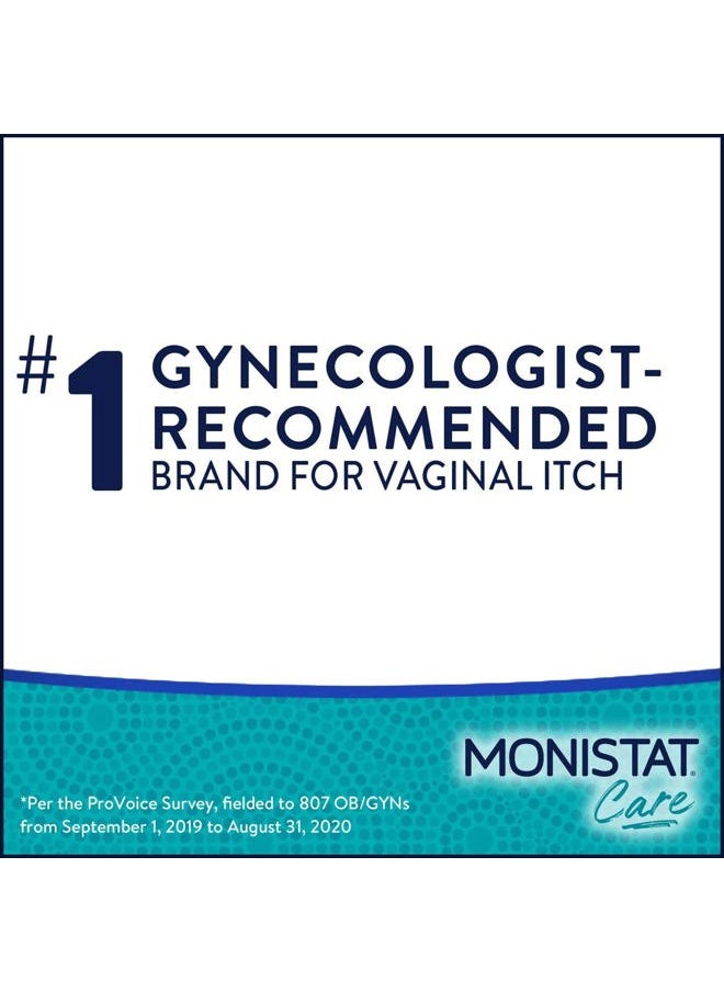 Monistat Instant Itch Relief Cream for Women, Maximum Strength Feminine Itch Care, 1 oz, 2 Pack  - Image 4