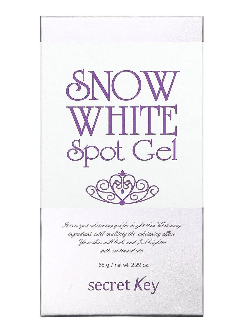 Secret Key Snow White Spot Gel 65g, Acne and Dark Spot, for Skin Brighting and Whithing - Image 3