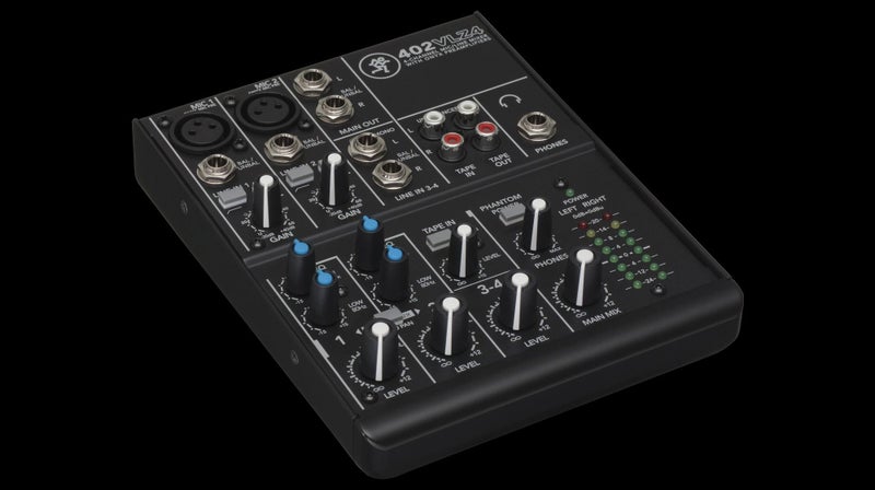 Mackie 402VLZ4 4‑Channel Ultra‑Compact Analog Mixer, Onyx Microphone Preamplifiers, for Podcast, Home Studio & Small Live Sound - Image 5
