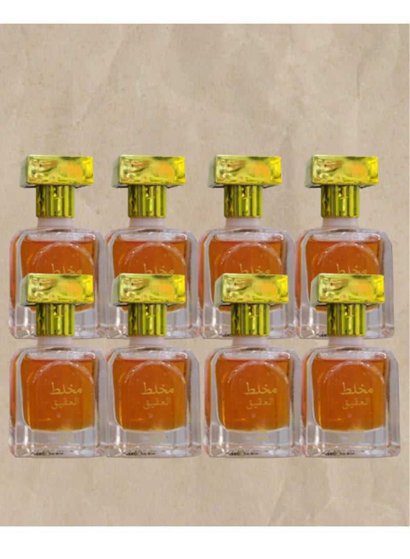8 Pieces Mukhallat Perfume Oil 20 Ml - Image 1