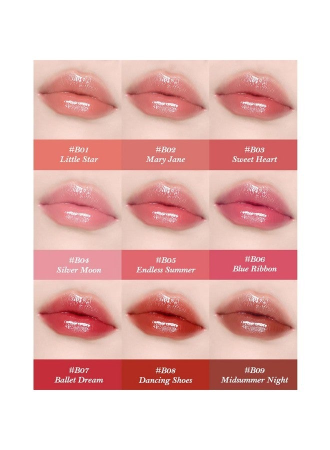 فلاور نوز ملمع شفاه ثابت من فلاور نوز سوان باليه شاين - مرطب شفاه ملون - ملمع شفاه مرطب في بلسم - مكياج شفاه يدوم طويلاً للفتيات والنساء، نباتي وخالٍ من القسوة (B06 بلو ريبون) - Image 2