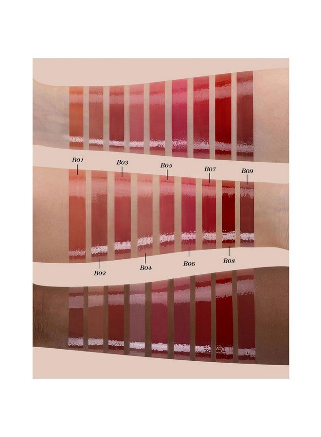 فلاور نوز ملمع شفاه ثابت من فلاور نوز سوان باليه شاين - مرطب شفاه ملون - ملمع شفاه مرطب في بلسم - مكياج شفاه يدوم طويلاً للفتيات والنساء، نباتي وخالٍ من القسوة (B06 بلو ريبون) - Image 3