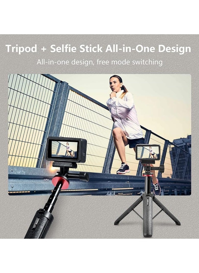 ستارت آر سي - 51 سم عصا سيلفي ثلاثية القوائم قابلة للتمديد DJI Osmo Pocket 3 ， حامل كاميرا قابل للتعديل مع محور دوار، تمديد محمول لكاميرا الحركة Insta360 ONE X4 / X3 / X2 - Image 1