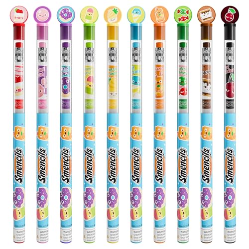Scentco Graphite Smencils (2 Pack) - HB #2 Patented Gourmet Scented Pencils, 10 Count, Gifts for Kids, School Supplies - Image 4