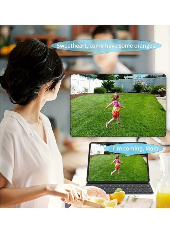 JieSuDa Security Camera, Smart E27 Light Bulb – 1080P HD WiFi Surveillance Camera (2.4GHz) with PTZ Rotation, Motion Detection Alerts, Two-Way Audio & Mobile Remote Viewing for Indoor Use - Image 5