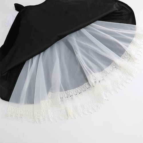 GRAJTCIN Oktoberfest Costumes Women Velvet German Bavarian Dirndl Dress Octoberfest Outfits for Halloween Carnival (M, Black) - Image 5
