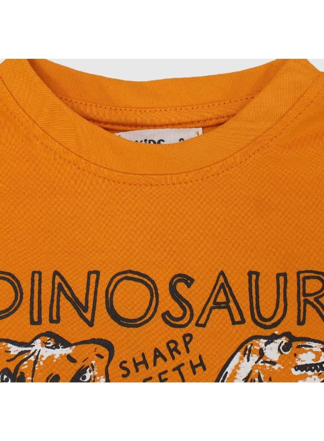 Our kids "Dinosaur Explorer Club" Short-Sleeved T-Shirt - Image 3