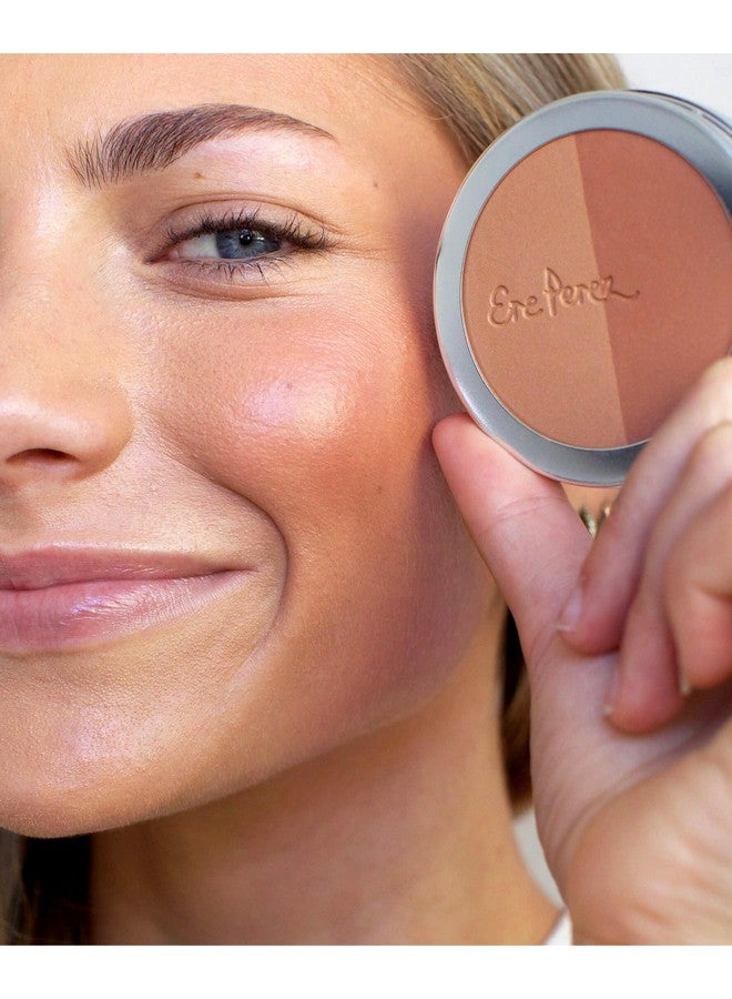 Ere Perez Natural Rice Powder Bronzer ; Vegan, Crueltyfree, Clean Beauty (Tulum, 0.32 Oz ; 9 G) - Image 4