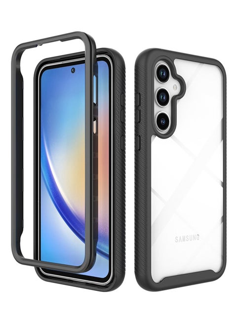 Samsung Galaxy A-55 Shockproof Protective Case/Cover Black