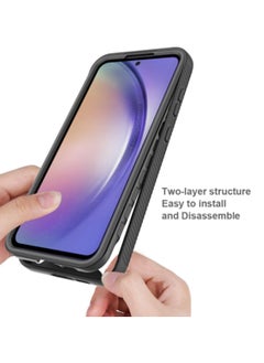 CoomBe Samsung Galaxy A-55 Shockproof Protective Case/Cover Black  - Image 5